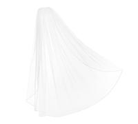 DIKACA Pearl Bridal Veil with Comb Short Ivory Tulle Hair Accessory for Weddings and Parties Soft Breathable Fabric Secure Fit Versatile Use for Brides and Special Occasions