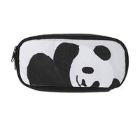DIKACA Pencil Case Oxford Pencil Pouch for Women Cute Panda Design for School Supplies Holder Study Sundries Organizer