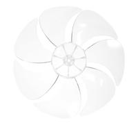 DIKACA Plastic Fan Blade Replacement for Pedestal Table Fans Blade Design Quiet Operation Easy Install for Strong Wind Cooling