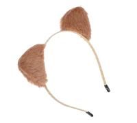 DIKACA Plush Cat Ear Headband for Women with Soft Plush Material and Versatile Use, Gentle on Head, for Daily Use at Home, Cute and Adorable Skincare and Makeup Headband