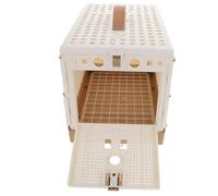 DIKACA Portable Folding Abs Pigeon Cage with Smooth Surface and Edges Small Transportation Bird Cage for Training Release and Domestication of Pigeons Rabbits and Kittens Easy to Clean