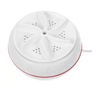 DIKACA Portable Mini Washing Machine Abs Smart Washer for Sink USB Charging Small Washer with Forward Reverse Rotation and Intelligent Timing for Travel Home Dorm Cleaning