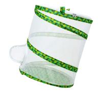 DIKACA Portable Outdoor Insect Observation Cage Breathable Gauze Material Foldable Butterfly Firefly Habitat for Biology Class and Laboratory Use