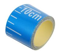 DIKACA Reflective Self-Adhesive Water Level Gauge Sticker Liquid Depth Measuring Tool for Aquariums Pools Tanks Outdoor Use