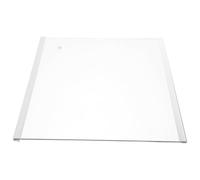 DIKACA Refrigerator Shelf Divider Sturdy Glass Partition for Office and Home Fridge Organisation, No Tools Installation, Universal Fit for Different Fridge Sizes 12.01 X 11.81 X 0.31