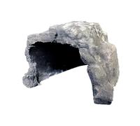 DIKACA Resin Reptile Hideout Cave Decorative Landscape Design, Random Color, Suitable for Terrariums and Vivarium Habitat Supplies Random Color