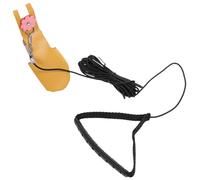 DIKACA Reusable Pet Bird Suit with 4m Leash, Washable Suede Parrot Diaper Clothes for Cockatiel and Budgie, Practical Bird Flight Harness for Travel and Hiking