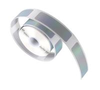 DIKACA Self-Adhesive Return Address Labels Laser Silver Versatile Shipping Sticker for Packages Return Info Printing Professional Appearance Enhancer