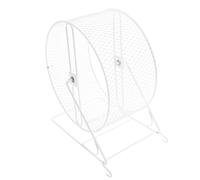 DIKACA Silent Metal Hamster Exercise Wheel with Iron Frame Quiet Bearing Running Roller for Small Pets Including Chinchillas Gerbils Rats and Mice Easy to Clean and Night-friendly Design