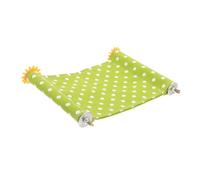 DIKACA Small Pet Hammock Bed with Design Comfortable Hanging Parrot Nest for Cage Tear-resistant Bird Sleeping and Play Shelter for Parakeets and Budgies