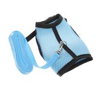 DIKACA Small Pet Leash for Rabbits and Guinea Pigs Comfortable Mesh Harness with Even Pressure Distribution Rabbit Walking Traction Rope Suitable for Outdoor Exercise and