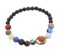 DIKACA Solar System Beaded Bracelet for Stylish Universe Wrist Jewelry with Charms Romantic Friendship and Blessing Accessory for Women and Teens