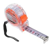 DIKACA Steel Tape Measure with Shockproof Anti-skid Cover Metal Measuring Tape for Construction Woodworking Craft Projects Precision Ruler with Bend-resistant Blade Random Color