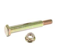 DIKACA Steel Wheel Bolt and Nut for Lawn Mower Rear Wheel Attachment High Strength Screw Bolt for Grass Trimmer and Lawnmower Secure Fit with Easy Installation