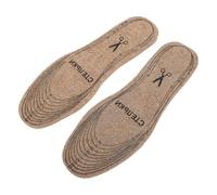 DIKACA Thickened Wool Felt Thermal Insoles for Men and Women, Shock Absorbing Warm Shoe Inserts Multi-Size Cuttable Design, Winter Boot Pads for Unisex Outdoor and Sports Shoes