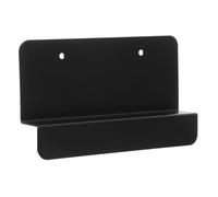 DIKACA Touchless Carbon Steel Cabinet Foot Pull Handle for Trash Drawer, Under Cabinet Hidden Toe Pulls, Black Hardware for Kitchen and Laundry Room Drawers