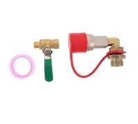 DIKACA Truck High Pressure Air Hose Coupler Adapter with Thickened Pure Copper Valve and PTFE Tape - Heavy Duty Push to Connect Fitting for Air Compressor Tools and Pneumatic Systems