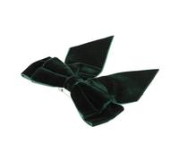 DIKACA Velvet Bow Tie Brooch Pin for Women Simple Solid Color Bowknot Lightweight and Wear-resistant Collar Decoration Elegant Accessory for Dinner Parties Meetings and Gift Giving