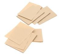 DIKACA Vintage Kraft Letter Papers Set 100 Sheets A5 Lined 21x15cm A4 Blank 21x29cm Scrap Paper for Student Mail Painting Writing