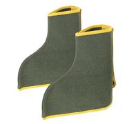 DIKACA Welding Spats Unisex Work Boot Protector with Design Heavy Duty Reinforced Safety Padding Lightweight Breathable and Anti-Slip Tread for Men and Women Industrial Use Dark Green