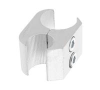 DIKACA Wheelchair Pipe Clamp and Walker Cane Holder, Metal Aluminum Clamp Secure Fixation for 19Mm and 25Mm Pipes, Mobility Aid for Daily Use