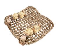 DIKACA Wooden Cage Foot Pad and Grinding Claw Board for Indoor Use by Small Pets Such As Ferrets and Squirrels