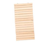 DIKACA Wooden Hamster Ladder for Pets Climbing Frame Cage Accessory Suitable for Hamsters Gerbils Hedgehogs Scratch-resistant Natural Wood Physical Activity Enhancer