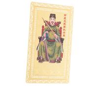 DIKACA Year Dragon Tai Protection Card Amulet Chinese Style Auspicious Luck Protection Decorative Amulet for Home Office