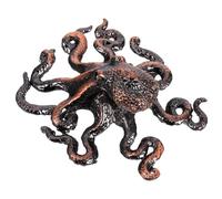 DIKACA Zinc Alloy Octopus Drawer Pull Handle Bronze Nautical Cabinet Knobs for Kitchen Bathroom Dresser Wardrobe, Vintage Cast Iron Style Decorative Pulls