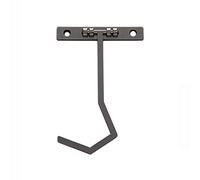 Metal Banana Hanger - Under Cabinet Hook for Bananas or Other Kitchen Items. Keep Banana Fresh (Gun Color X 1pc)