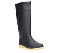 Dikamar Plain PVC Wellingtons Pricebuster/Evora Wellington Black Non Safety
