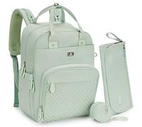 Dikaslon Baby Changing Bags Backpack, Large Baby Bag, 19 Pockets, Outdoors