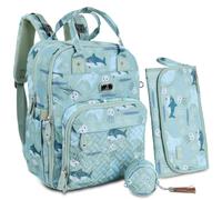 Dikaslon Baby Changing Bags Backpack, Large Baby Bag, 19 Pockets, Outdoors | Waterproof Large Baby Bags Travel Baby Diaper Bags for Boys Girls Moms Dads, Baby Shower Gifts Newborn Essentials Must Haves