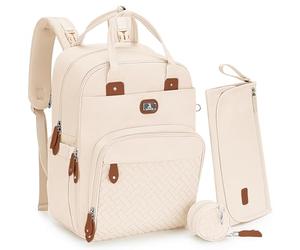 Dikaslon Baby Changing Bags Backpack, Large Baby Bag, 19 Pockets, Outdoors | Waterproof Large Baby Bags Travel Baby Diaper Bags for Boys Girls Moms Dads, Baby Shower Gifts Newborn Essentials Must Haves