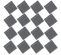 DIKAVS Tiny 1”x1” Through Hole Prototype Board 25.4x25.4mm Mini Size Prototype Board Perforated Board Circuit Board Protoboard PCB Solderable for Arduino Compatible Soldering Projects (Pack of 16)