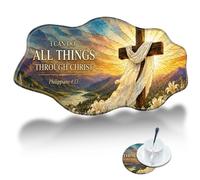 Dikoer Bible 4-13 Desk Mat Cloud Mouse Pad with Coaster Set