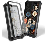 Dikoer Case for Lively Jitterbug Smart 5 w/Screen Protector, Daisy Flower