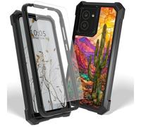 Dikoer Case for Lively Jitterbug Smart 5 w/Screen Protector, Desert Cactus