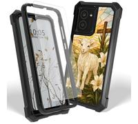 Dikoer Case for Lively Jitterbug Smart 5 w/Screen Protector, Glass Aries