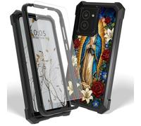 Dikoer Case for Lively Jitterbug Smart 5 w/Screen Protector, Saint Flower