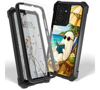 Dikoer Case for Lively Jitterbug Smart 5 w/Screen Protector, Summer Beach