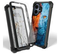 Dikoer Cold Lion Case for TCL K70 5G/TCL K70 XE with Screen Protector