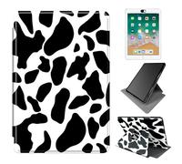 Dikoer for 6" All-New Kindle 11th Generation 2024/2022 Release e-Reader Case, 360 Degree Rotating Adjustable Stand Smart Leather Tablet Cover for Women Men, Cow Prints