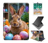 Dikoer for 6" All-New Kindle 11th Generation 2024/2022 Release e-Reader Case, 360 Degree Rotating Adjustable Stand Smart Leather Tablet Cover for Women Men, Rabbit Stone