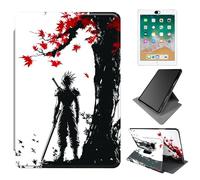 Dikoer for 6" Amazon Kindle Model: J9G29R 10th Generation Tablet Case with 2 * Camera Cover, 360 Degree Rotating Adjustable Stand Smart Case for Amazon Kindle 10th 2019, Maple Leaf Man