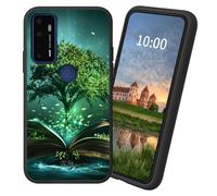 Dikoer for AT&T Radiant Max 5G/Cricket Dream 5G/Cricket Innovate 5G TPU Soft Matte Candy Cover, Men Women's Cell Phone Accessories Bumper Shockproof Protection Anti-Fingerprint Case - Green Tree
