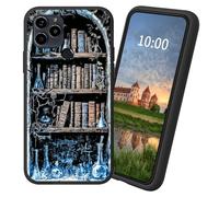 Dikoer for Blu G91S TPU Soft Matte Candy Cover, Men Women's Cell Phone Accessories Bumper Shockproof Protection Anti-Fingerprint Matte Case - Vintage Books
