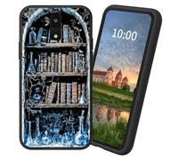 Dikoer for Blu View 4 B135DL TPU Soft Matte Candy Cover, Men Women's Cell Phone Accessories Bumper Shockproof Protection Anti-Fingerprint Matte Case - Vintage Books