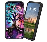 Dikoer for Blu View 5 Pro B170D TPU Soft Matte Candy Cover, Men Women's Cell Phone Accessories Bumper Shockproof Protection Anti-Fingerprint Matte Case - Butterfly Tree