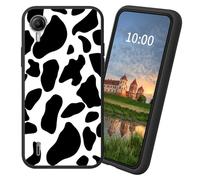 Dikoer for Cricket Debut S2/AT&T Calypso 4 TPU Soft Matte Candy Cover, Men Women's Cell Phone Accessories Bumper Shockproof Protection Anti-Fingerprint Matte Case - Cow Print